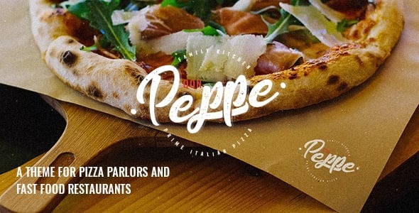 Don Peppe - Pizza and Fast Food WordPress Theme