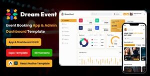 DreamEvents - Event Management App with Admin Panel