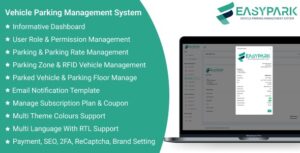 EasyPark SaaS - Vehicle Parking Management System