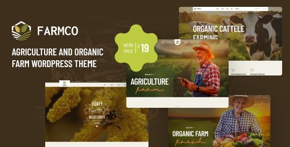 Farmco – Agriculture & Organic Farm WordPress Theme