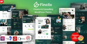 Finclix - Finance & Consulting WordPress Theme