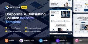 Innovar - A Corporate & Consulting Solution Site Template