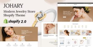 Johary - Handmade Jewelry Store Shopify 2.0 Responsive Theme