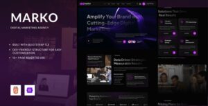 Marko - Digital Marketing Agency HTML Bootstrap 5 Template
