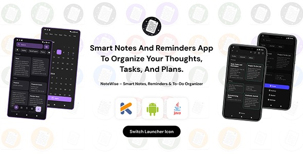 NoteWise – Smart Notes, Reminders & To-Do Organizer