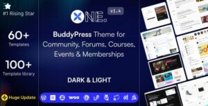 One – BuddyPress Theme for Membership & Community Sites