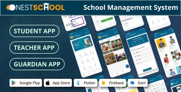 Onest Schooled Mobile App - School Management System Flutter Application