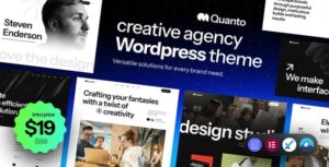 Quanto - Creative Agency WordPress Theme