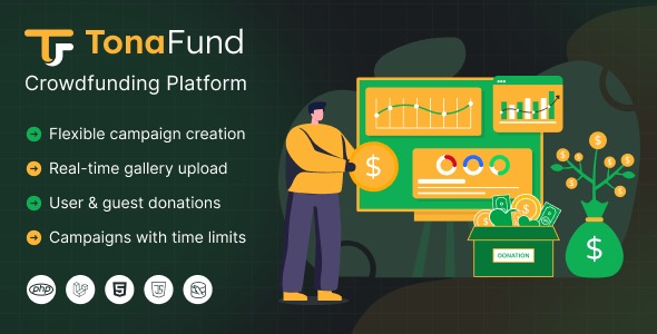 TonaFund - Crowdfunding Platform