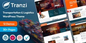 Tranzi - Transportation & Logistics WordPress Theme
