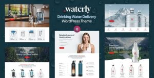 Waterly - Drinking Water Delivery WordPress Theme