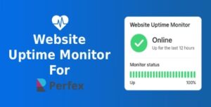 Website Uptime Monitor for Perfex CRM – Real-Time Website Tracking & Status Pages