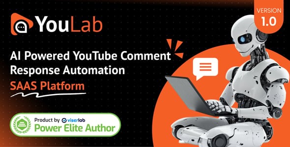 YouLab - AI Powered YouTube Comment Response Automation SAAS Platform