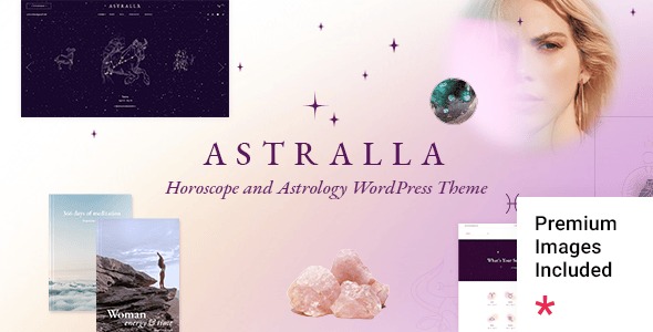 Astralla - Horoscope and Astrology WordPress Theme