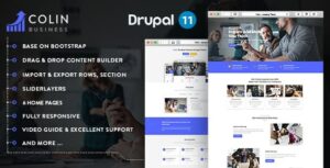 Colin - Responsive Multipurpose Business Drupal 11 Theme