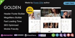 Golden - Jewelry Store and Gem Stone WordPress Theme