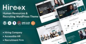 Hireox - Human Resources & Recruiting WordPress Theme
