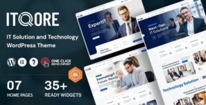 Itqore – IT Solution and Technology WordPress Theme