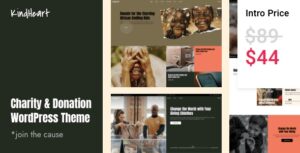 KindHeart - Charity and Donation WordPress Theme