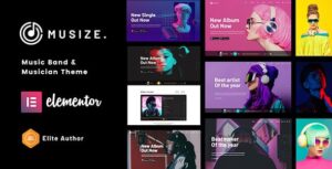 Musize - Creative Music WordPress Theme