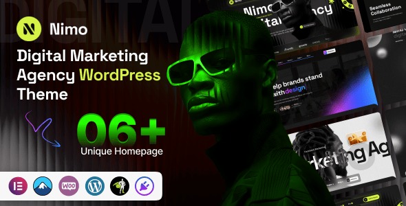 Nimo | Digital Marketing Agency WordPress Theme