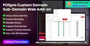 POSpro – Custom Domain & Sub-Domain Add-on