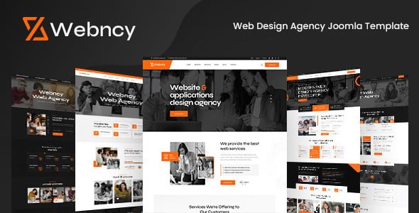 Webncy - Joomla 5 Web Design Agency Template