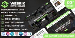 Webrik - Digital Marketing & SEO Agency WordPress Theme