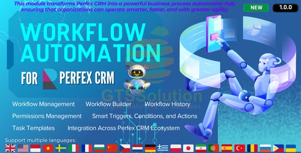 Workflow Automation module for Perfex CRM