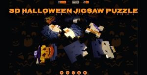 3D Halloween Jigsaw Puzzle - Cross Platform Puzzle Game