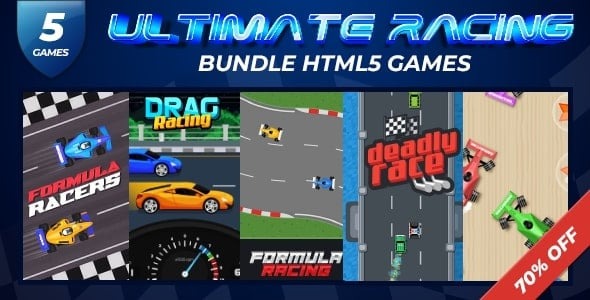 5-in-1 Racing Games— Ultimate Car & Driving Pack