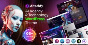 Aitechfy - AI Agency & Technology WordPress Theme