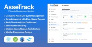 AsseTrack - Complete Asset Management & Tracking Solution