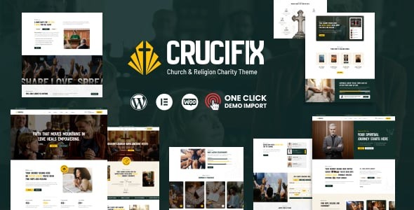 Crucifix - Church WordPress Theme