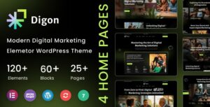 Digon - SEO and Digital Marketing Agency WordPress Theme