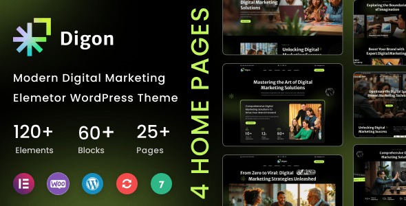 Digon - SEO and Digital Marketing Agency WordPress Theme