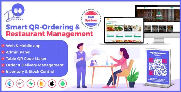 DineQScan-Restaurant Food Ordering System