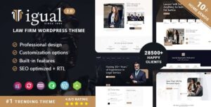 Igual - Law Firm WordPress Theme for Attorneys