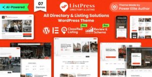 ListPress – Directory & Listing WordPress Theme