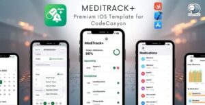 MediTrack+ - The Most Complete Medication Tracking iOS App Template