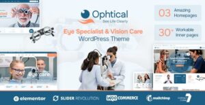 Ophtical - Eye Specialist & Vision Care WordPress Theme