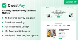 QwestPay - AI Survey Generator & Reward Platform