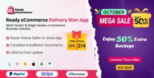 Ready eCommerce - Delivery Man App