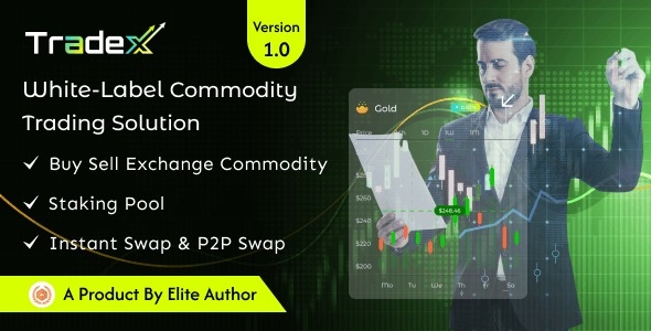 TradeX - White-Label Commodity Trading Platform