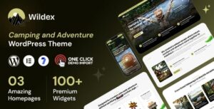 Wildex - Camping and Adventure WordPress Theme