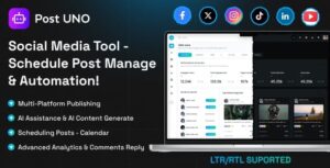 PostUno – Smart Social Media Campaign & Calendar Planner with AI Automation