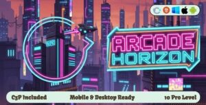 Arcade Horizon - Construct 3 Game (HTML5, AdMob, C3P)