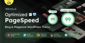 Eyolo - Optimized Blog & Magazine WordPress Theme