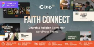Faith Connect - Religion & Church WordPress Theme