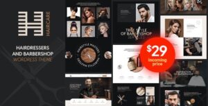 Haires - Hair Salon and Hairdresser WordPress Theme